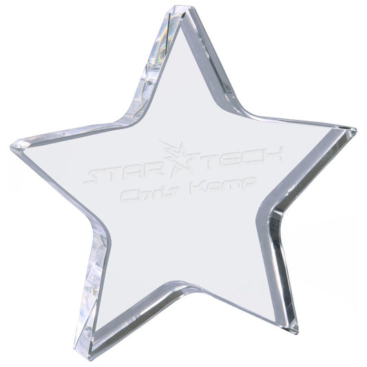 5" x 5" Crystal Star