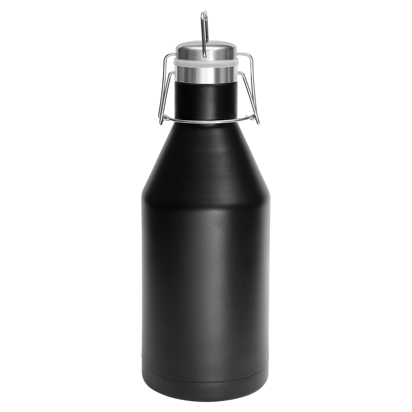 64 oz. Black Vacuum Insulated Growler with Swing-Top Lid
