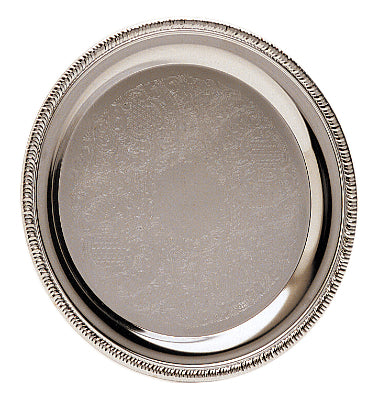 10" Round Chrome Plated Tray