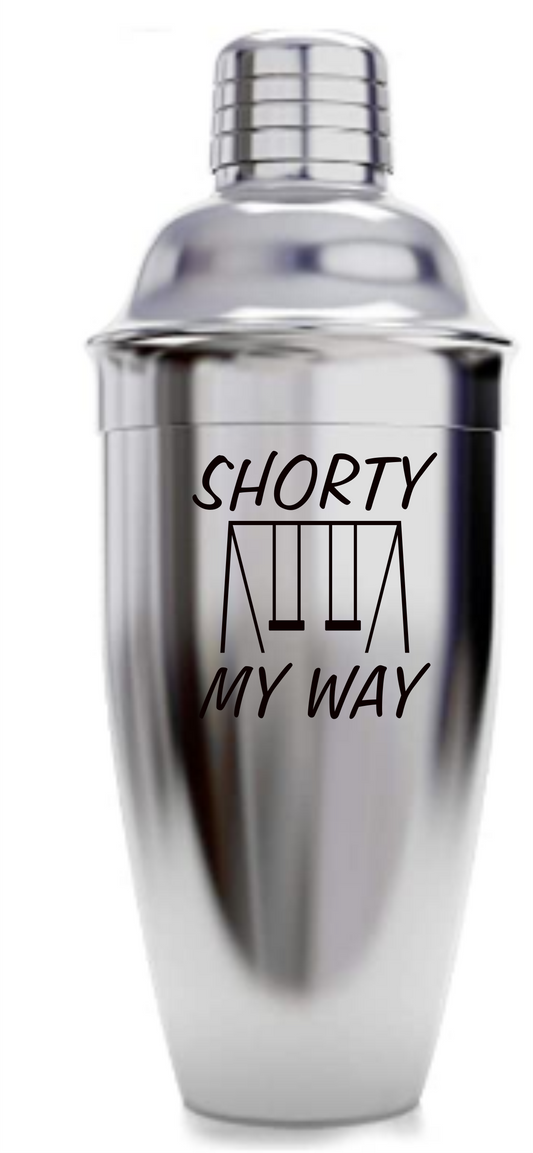 Custom Cocktail Bar Shaker - Shorty Swing My Way