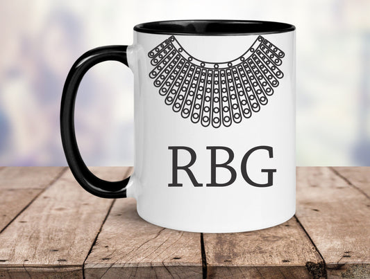 Ruth Bader Ginsburg Mug, RBG Gift, RBG Mug, Justice Ruth Bader Ginsburg, Ruth Bader Mug, Ruth Bader Ginsburg Gift, RBG Coffee Mug, Feminism