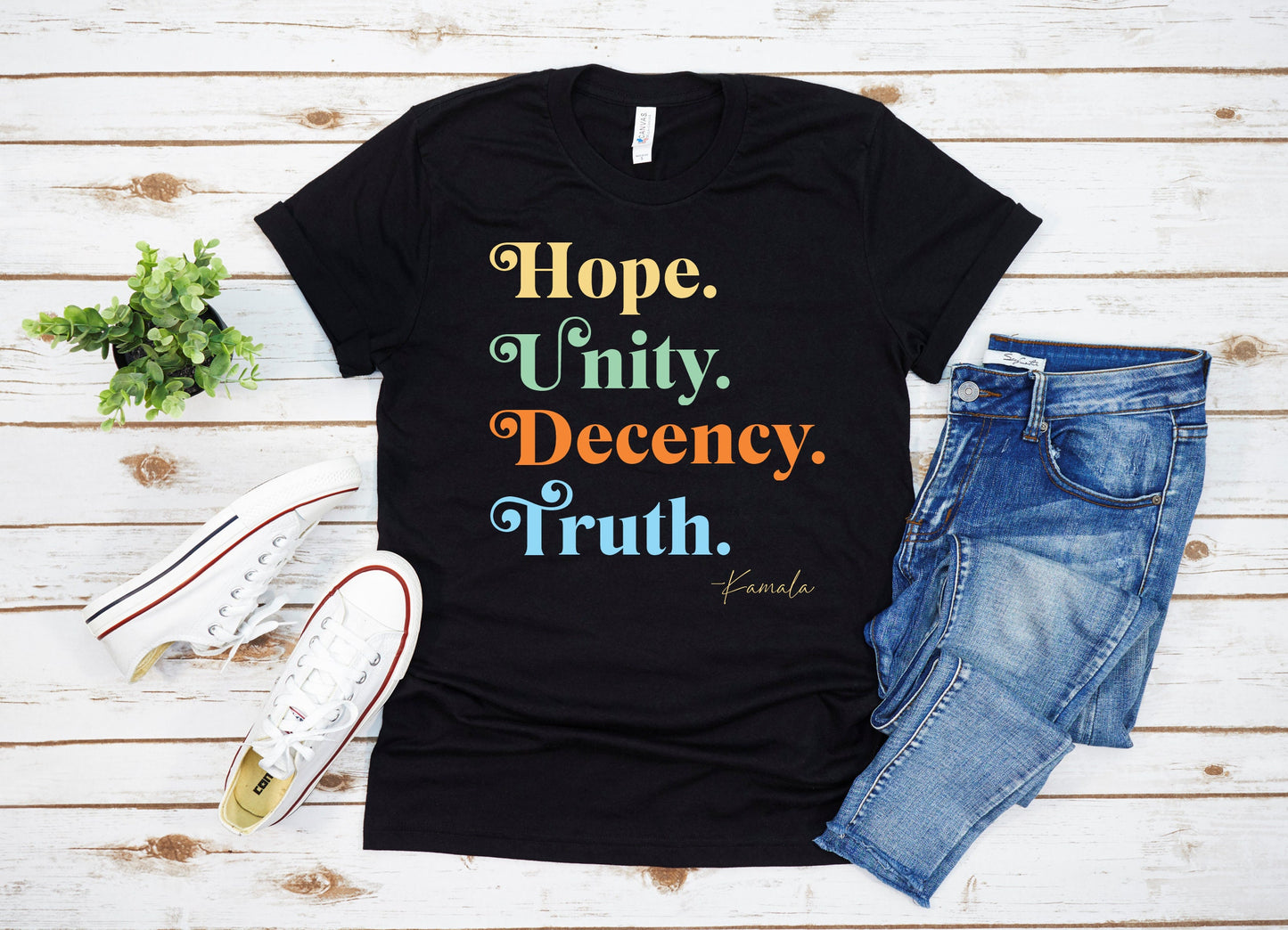 Hope Unity Decency Truth Biden Harris 2020 | Kamala Harris social media | Retro Election | Woman Power | 46th president | Inauguration 2021