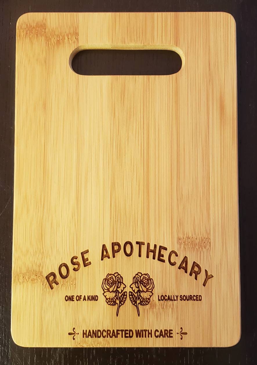 Rose Apothecary Cutting Board - Alexis Rose - David Rose - Ew David - Rose Apothecary, Christmas Gift, Secret Santa