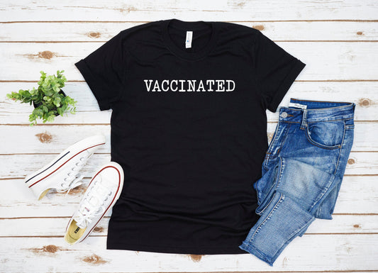 Vaccinated Shirt | Vaccinated TShirt | Valentines Day Shirt | Full Vaccinated | Pro Vaccination | Gift for Healthcareworker | Corona vaccine