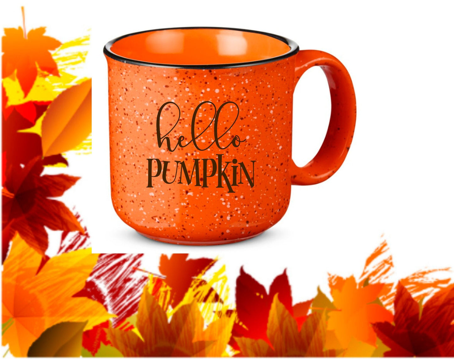 Good Morning Pumpkin Campfire Mug, Fall Mug, Fall Decor, 15 oz, Pumpkin Spice Latte, PSL Coffee Mug, Fall Home, Pumpkin Decor, Hello Pumpkin