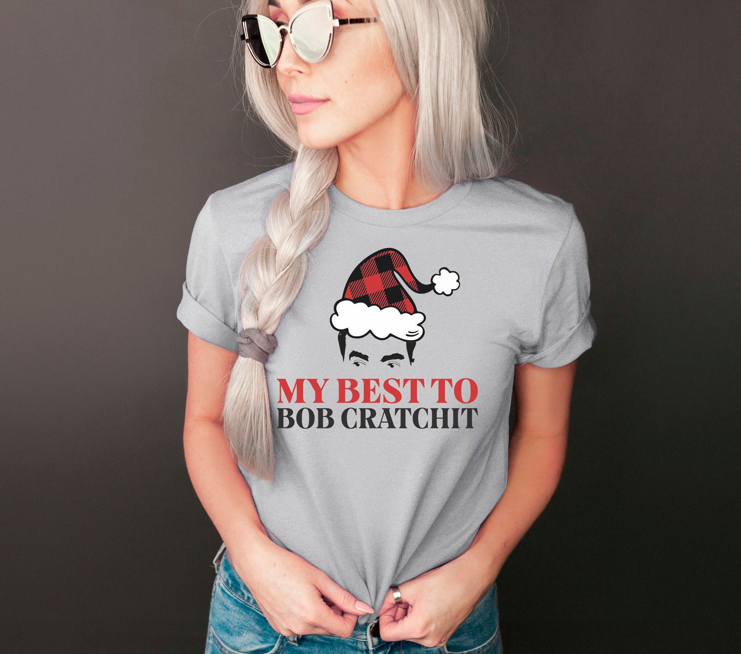 My Best To Bob Cratchit, Best Wishes Warmest Regards, Bebe Its Cold Outside, Ugly Christmas Shirt, David Xmas Moira Quote, Creek Shirt