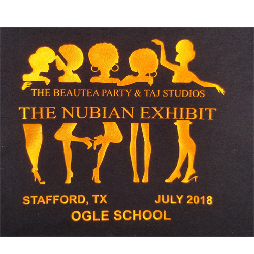 The BeauTea Party Taj Sudios Nubian Exhibit T Shirt